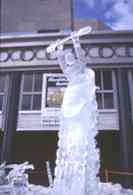 Ice sculpture