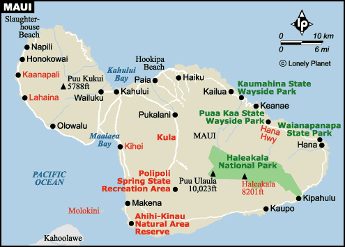 maui map lonely planet kaleialoha adventures courtesy hawaii