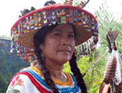 Huichol woman