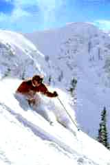 Powder skier