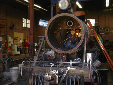 Georgetown Loop engine shop