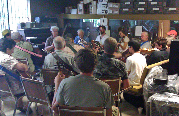 Cajun Creole jam session