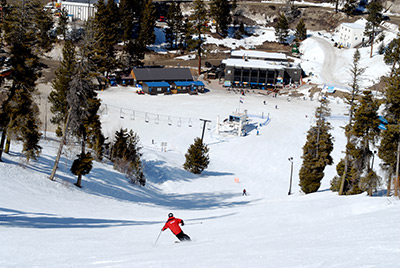 Idaho skiing - headed home