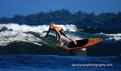 Paddle boarder