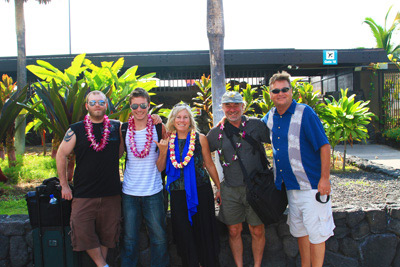 Arriving in Hawaii