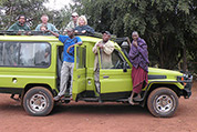 Safari Jeep in Tanzania