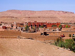 Morocco-High-Atlas-Village-near-Ouarzazate