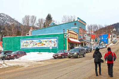 Rossland side street