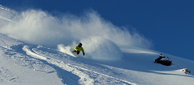 Kirkwood snowboarder