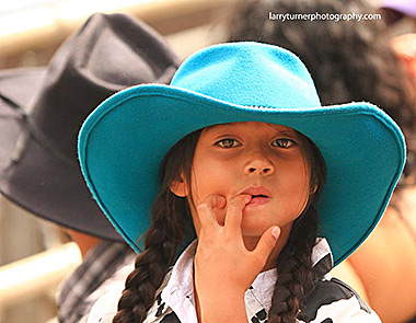 Hawaii Big Island girl with braids