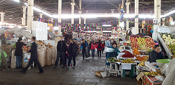 Peru, Mercado de San Pedro