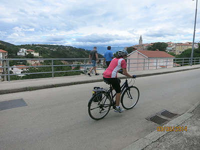 Croatia pedal pushing