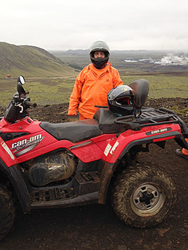 Iceland ATV view