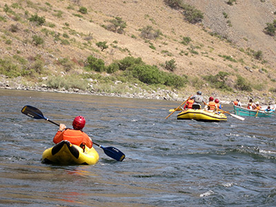 Hells Canyon Snake River paddling
