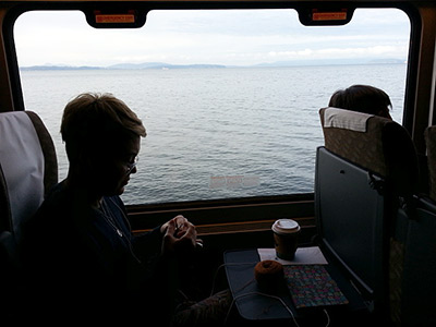 Amtrak passengers