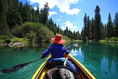 Wood River canoe