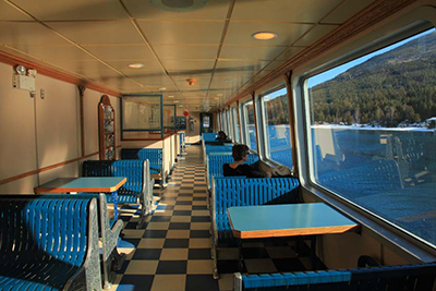 Kootenay Lake ferry comfort