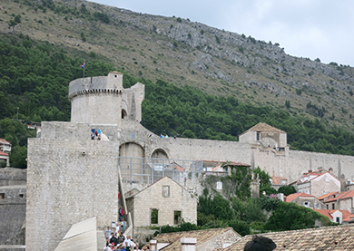 Dubrovnik wall