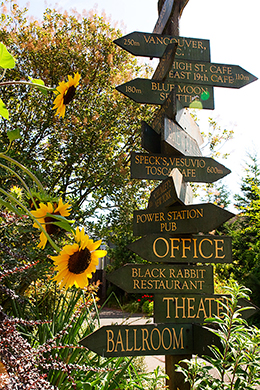 Edgefield directional signs