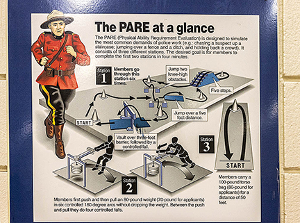 RCMP Boot Camp PARE course