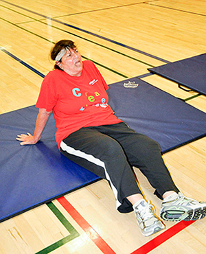 RCMP Boot Camp exercise exhaustion