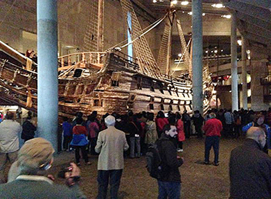 The Vasa inside its own museum