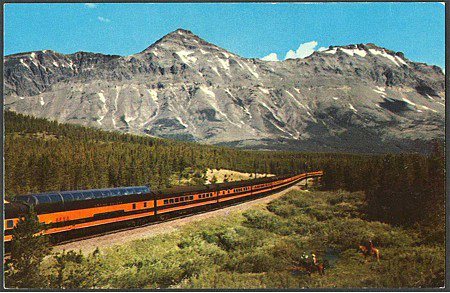 Empire Builder train 1955