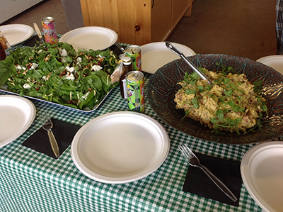 McLean Berry Farm lunch