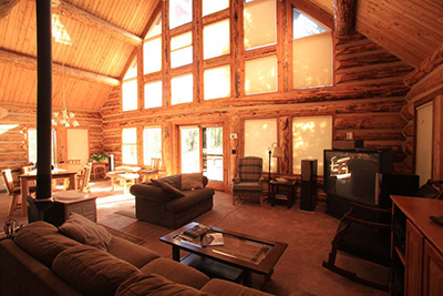 Teton Valley inside lodge