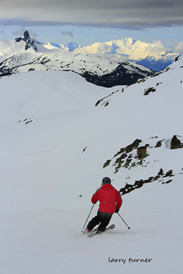 Whistler skier