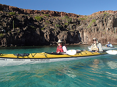 Sea of Cortez kayakers