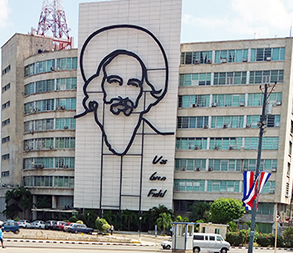 Cuba Camillo Cienfuegos building art
