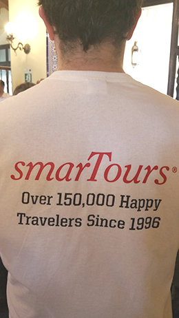 smarTours t-shirt