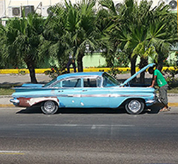Cuban car trouble tofc