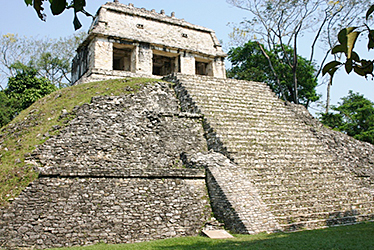 Palenque temple of count