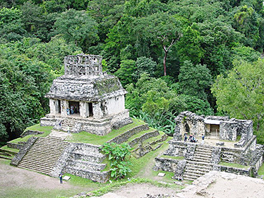 Palenque temple