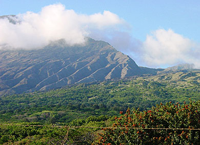 Kaupo lava fields at the base of Haleakala, Maui