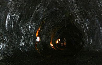 Thurston Lava Tube interior