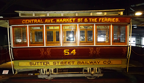 San Franciso cable car 54