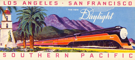 Daylight train poster