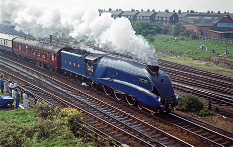 Steam locomotive Mallard