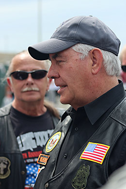 Rex Tillerson with Rolling Thunder