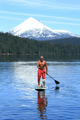 Klamath, Chris Cotton paddleboard