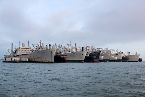 Naval mothball fleet