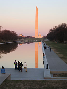 Washington evening reflections