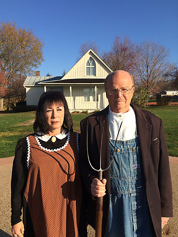 American Gothic house
