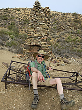 Joshua Tree, relaxing at the mine