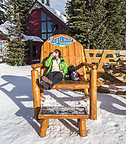 Women at Big White get a coffee jolt