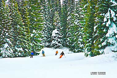 McCall,Idaho heavenly skiing