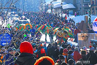 McCall, Id, Mardi Gras dragon